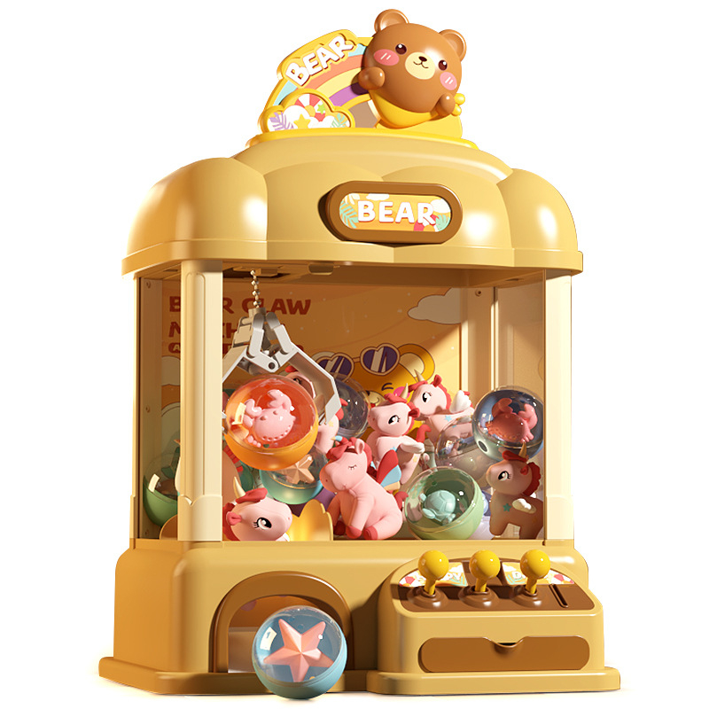 Симулирана машина за щипки за деца — интерактивно забавление с реални звукови ефекти, мулти-сценарна симулация и координация ръка-око, 3C сертифицирана