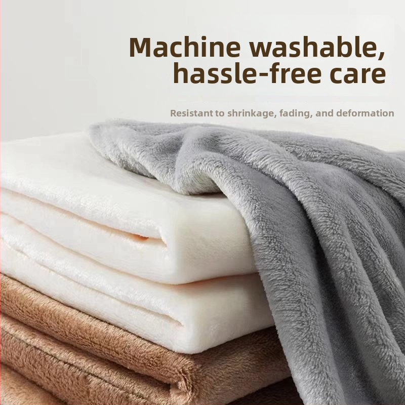 CX A8 μονόχρωμο φλίς ριχτάρι καναπέ, 600 g, άνοιξη-φθινόπωρο, συρρίκνωση 2-3%