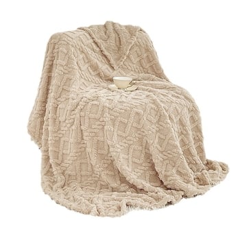 Cut Velvet deka — Polyester, 800–1000 g, za sve sezone, stil Light Luxury