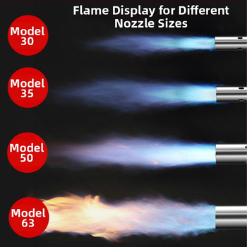 Delixi Electric rozsdamentes acél permetező pisztoly pig hair burning és vízálló védelem, különböző méretek