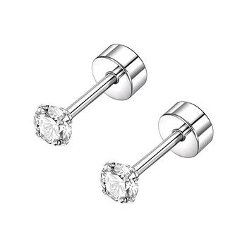 Naušnice od F136 titanijske legure, geometrijski oblik, elektroplatiranje, materijal ušnih klinova: titanijeva legura, Marka: Ximang Jewelry
