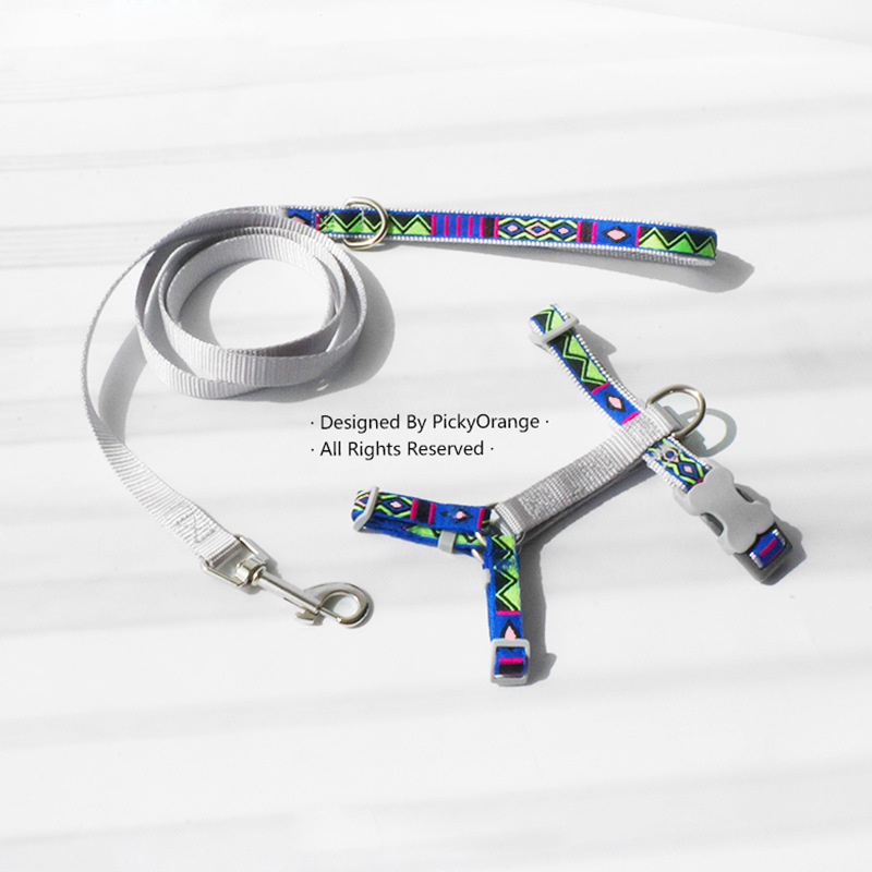 Котешки гръден презрамник — плат, Pickyorange, пакет 300 бр.