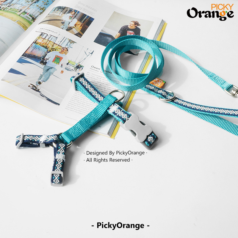 Котешки гръден презрамник — плат, Pickyorange, пакет 300 бр.