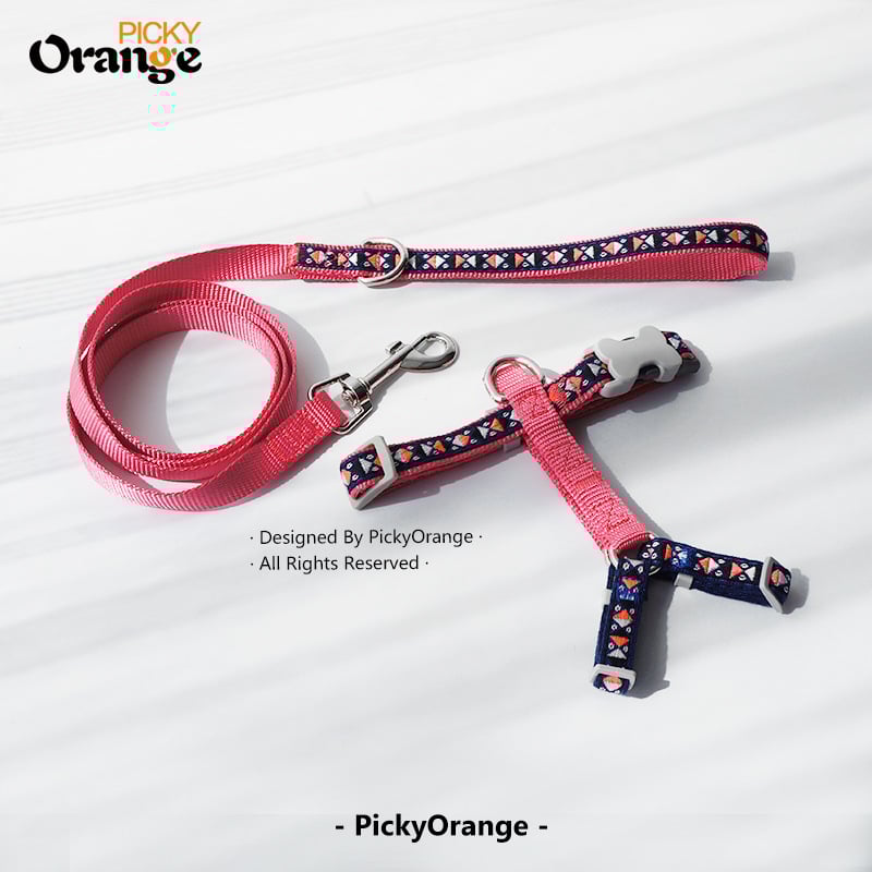 Котешки гръден презрамник — плат, Pickyorange, пакет 300 бр.