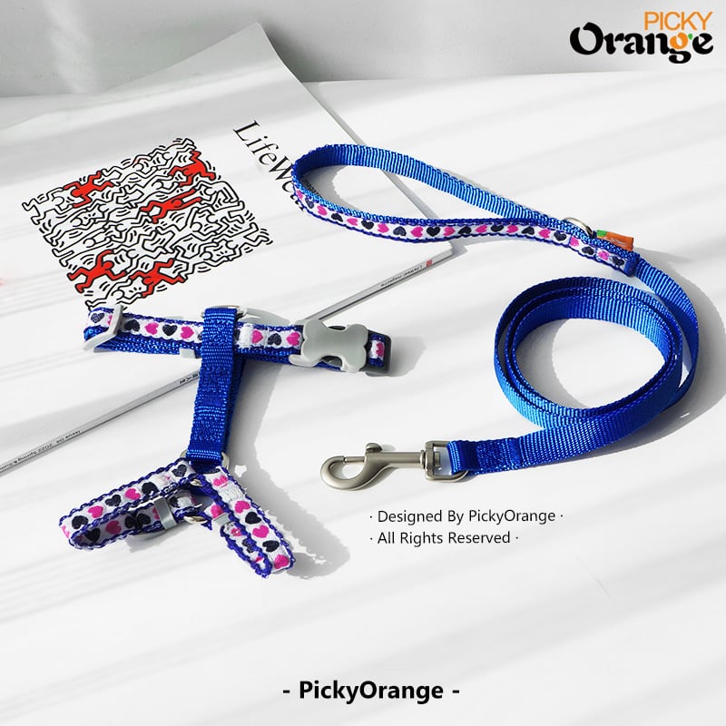 Котешки гръден презрамник — плат, Pickyorange, пакет 300 бр.