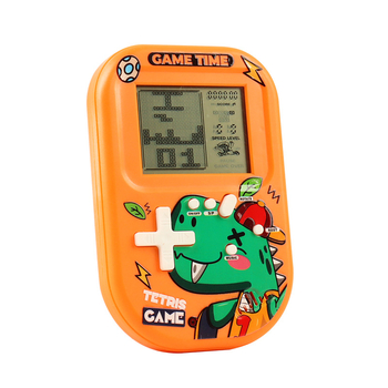 Tetris hordozható játékkonzol eredeti játék szoftverrel, retro nosztalgikus stílus, 1GB memória, egy játékos számára