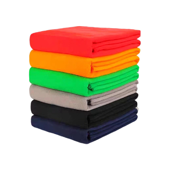 Κουβέρτα από πολυεστέρα πολάρ φλίς με διπλής όψης βελούδο και κέντημα λογότυπου, για όλες τις εποχές