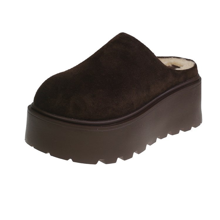 Ženske wrap-toe loaferice, etnički stil, gornji dio od dvostruke kože goveda, gumena potplata, zaobljena prst, jesen 2024