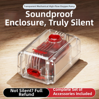 Αντλία Οξυγονώσεως Ενυδρείου Old Fisherman, εξαιρετικά ήσυχος DC αεριστής, 30 dB, βάρος ≤3 kg