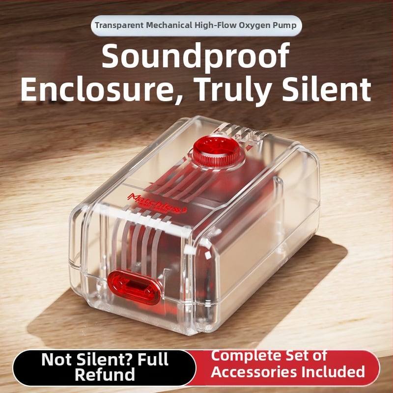 Αντλία Οξυγονώσεως Ενυδρείου Old Fisherman, εξαιρετικά ήσυχος DC αεριστής, 30 dB, βάρος ≤3 kg