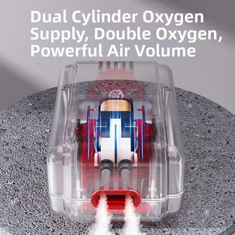 Αντλία Οξυγονώσεως Ενυδρείου Old Fisherman, εξαιρετικά ήσυχος DC αεριστής, 30 dB, βάρος ≤3 kg