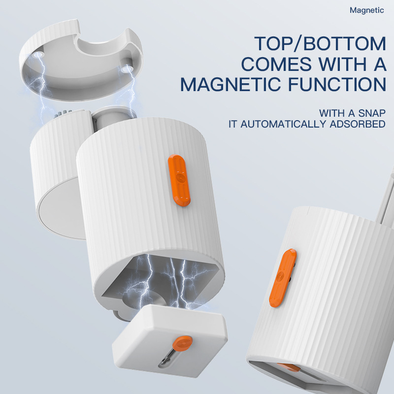 Magnetski rotirajući set za čišćenje – univerzalni set za tipkovnice, slušalice i mobilne telefone, model QM33, težina 252 g