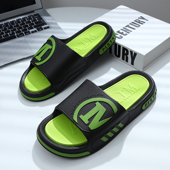 Флип-флопи унисекс за младежи, PVC горна част и PVC подметка, инжекционно формована подметка, боядисана повърхност