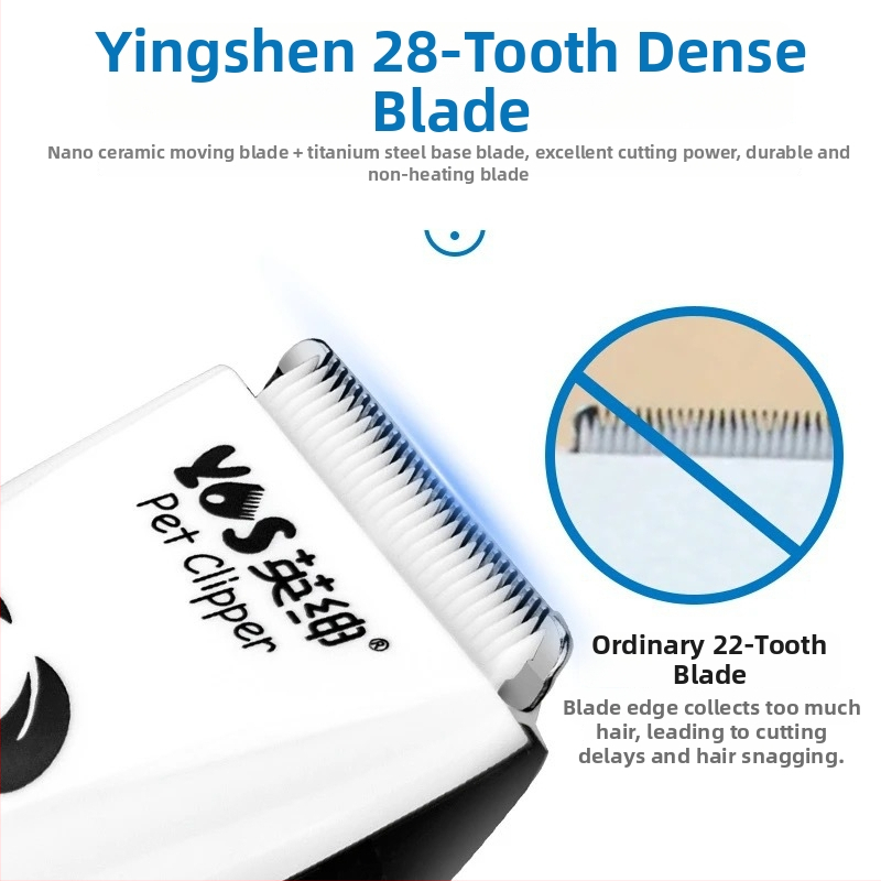 Mașină de tuns electrică pentru câini Gentry LB-8780, ABS material