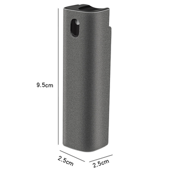 Manzi Spray and Wipe All-in-One Screen Cleaner – Σετ καθαρισμού οθονών all-in-one; συμβατό με φορητούς υπολογιστές, κινητά τηλέφωνα, υπολογιστές και ψηφιακές κάμερες; βάρος 40 g; συσκευασία 9,5 × 3 × 3 cm