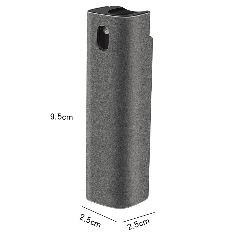 Manzi Spray and Wipe All-in-One Screen Cleaner – Σετ καθαρισμού οθονών all-in-one; συμβατό με φορητούς υπολογιστές, κινητά τηλέφωνα, υπολογιστές και ψηφιακές κάμερες; βάρος 40 g; συσκευασία 9,5 × 3 × 3 cm