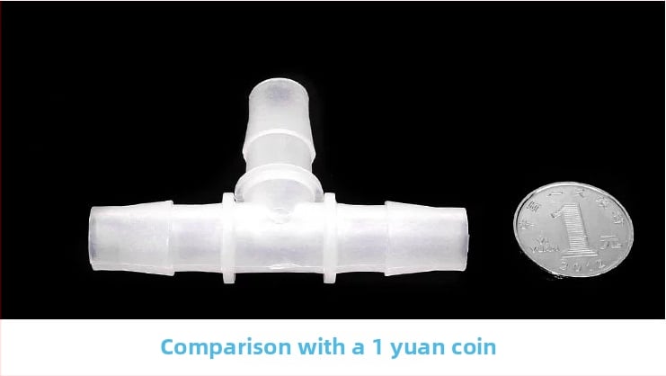 Αξεσουάρ αερισμού οξυγόνου για ενυδρείο: ευθύγραμμος Tee συνδετήρας για σωλήνα αέρα; Υλικό: πλαστικό; Βάρος: 10 g; Κατηγορία: εξοπλισμός ενυδρείου