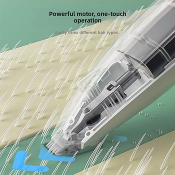 Nerve Cat trimmer electric pentru labele animalelor de companie cu LED – corp din plastic, pentru câini și pisici