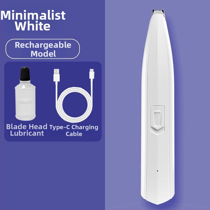 Nerve Cat trimmer electric pentru labele animalelor de companie cu LED – corp din plastic, pentru câini și pisici