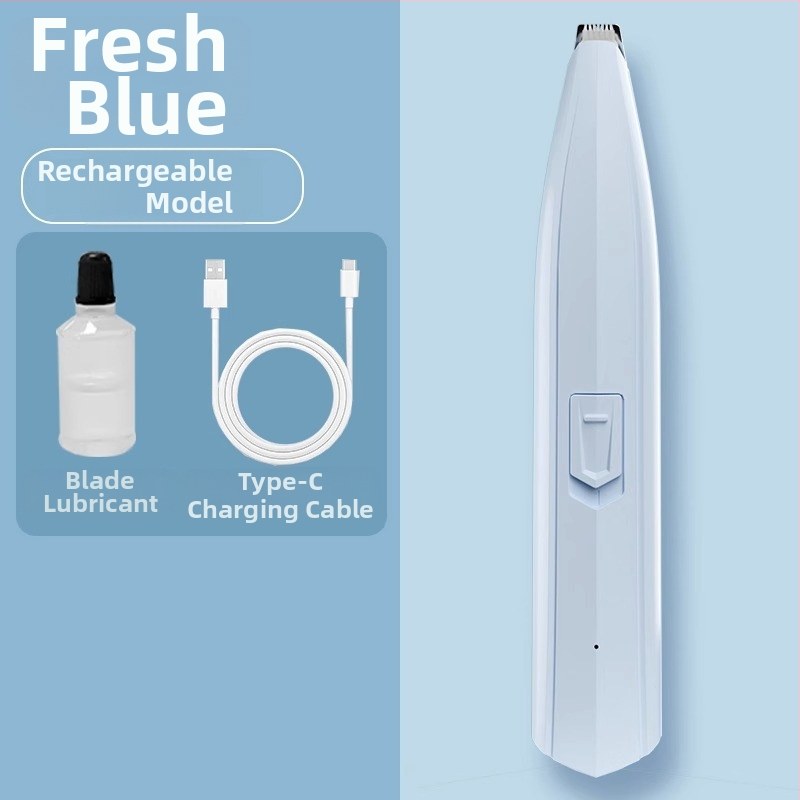 Nerve Cat trimmer electric pentru labele animalelor de companie cu LED – corp din plastic, pentru câini și pisici