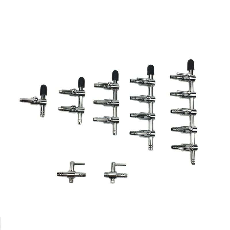 Ρυθμιστής ροής αέρα για ενυδρείο από ανοξείδωτο ατσάλι – βαλβίδα οξυγόνου για αντλία