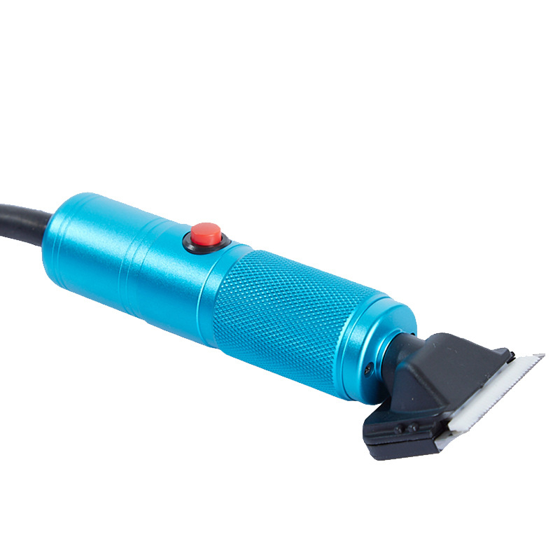 Mașină de tuns electrică cu motor puternic, reglare a vitezei fără trepte, corp din aliaj, capete de lamă înlocuibile.