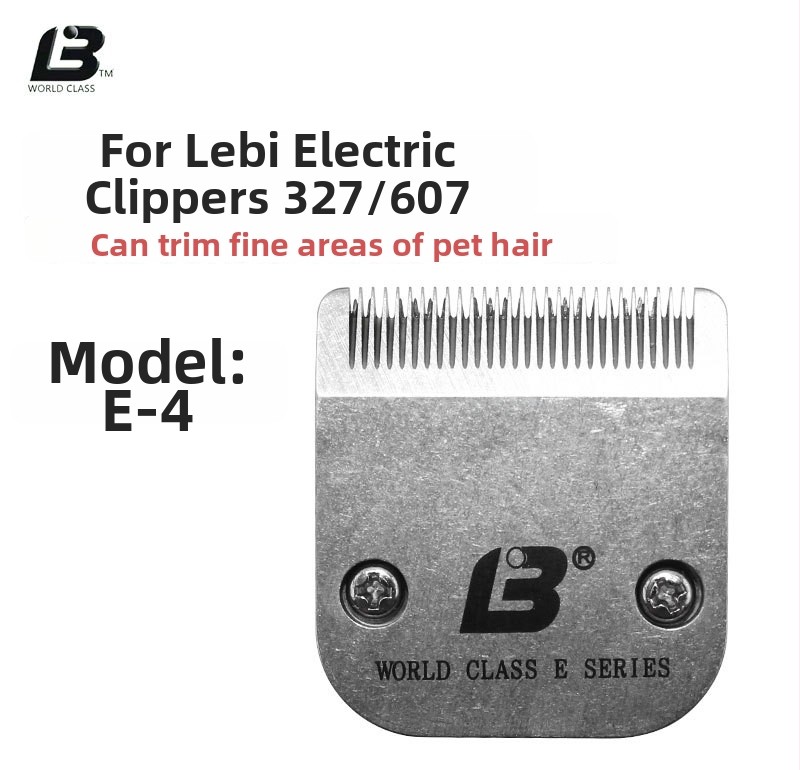 Lebi 327 Mașină de tuns electrică pentru animale – reîncărcabilă pentru câini și pisici, lame din oțel inoxidabil