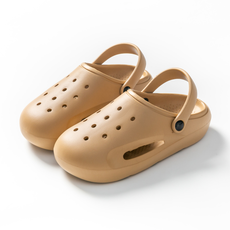 Ženske Crocs-stil EVA sandale | lagane, protuklizne; gornji dio EVA, potplat EVA; debljina potplata 3–5 cm; injekcijsko oblikovanje