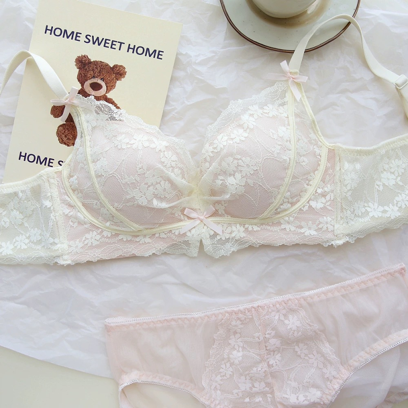 Sada podprseniek s 3/4 košíčkom, push-up, horná podpora, pevné ramienka, zadné tri rady háčikov, nylonová látka