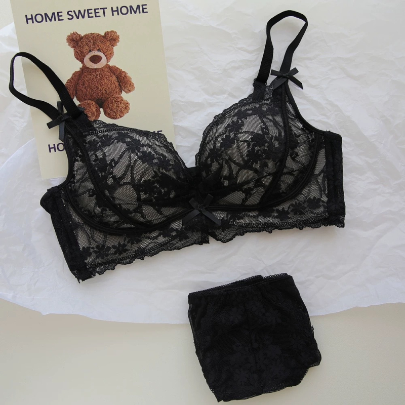 Sada podprseniek s 3/4 košíčkom, push-up, horná podpora, pevné ramienka, zadné tri rady háčikov, nylonová látka