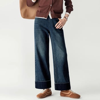 Kismama denim nadrág hasi támasz, denim anyag, poliészter <30%, közepes vastagság, 2024 tél