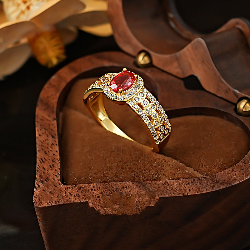 Gyűrű - réz, geometriai forma, elektroplakálás, nyár 2025 megjelenés