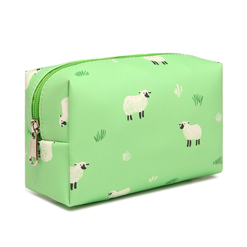 Sminktáska nagy kapacitású utazáshoz — poliészter, városi egyszerű stílus, egyszínű minta, bővíthető tárolás