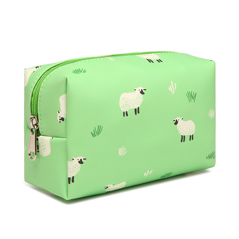 Sminktáska nagy kapacitású utazáshoz — poliészter, városi egyszerű stílus, egyszínű minta, bővíthető tárolás