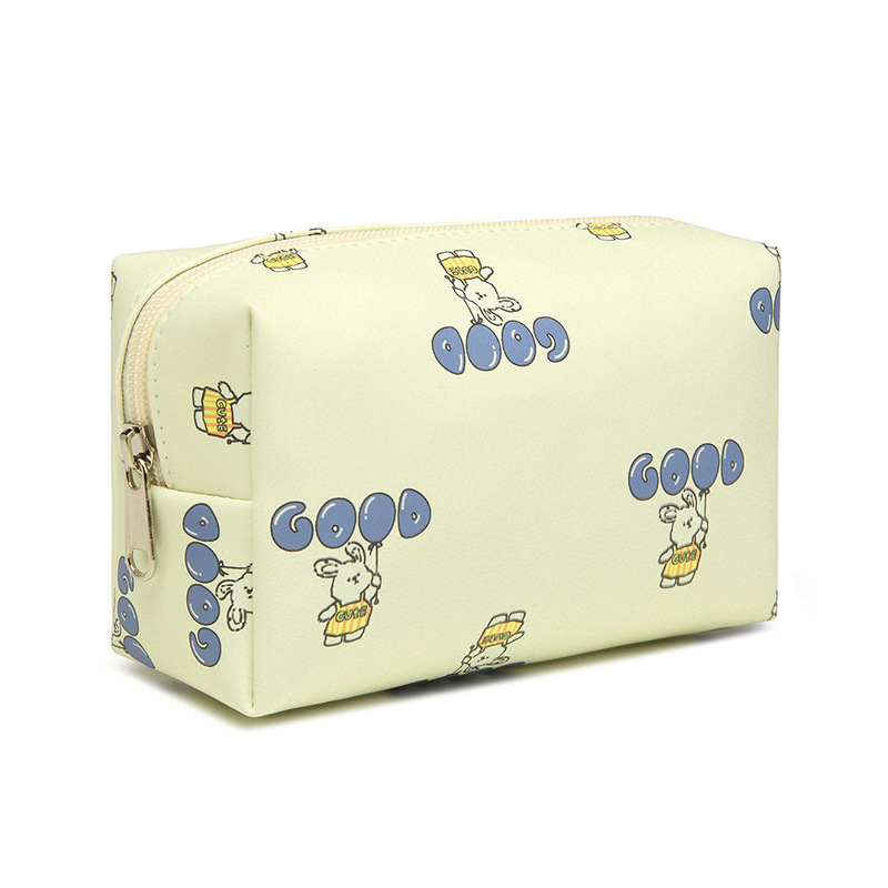 Sminktáska nagy kapacitású utazáshoz — poliészter, városi egyszerű stílus, egyszínű minta, bővíthető tárolás