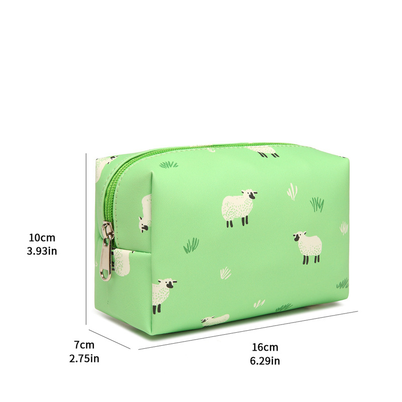 Sminktáska nagy kapacitású utazáshoz — poliészter, városi egyszerű stílus, egyszínű minta, bővíthető tárolás