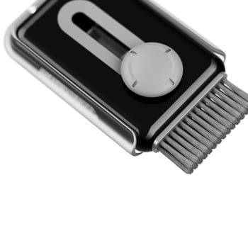 Tisztító sörtés készlet okostelefonokra, noteszgépekre és számítógépekre, fejhallgatókra és mikrofonokra; ABS műanyag • Modell 530 • Súly 55 g