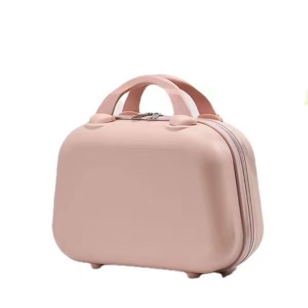 Caseră cosmetică de călătorie — portabilă, PP material, roți cu direcție unică, deschidere cu fermoar, respirabilă și extensibilă, greutate 800 g