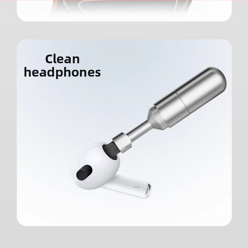 Mobiltelefonokhoz készült univerzális eszköz: SIM-kártya eltávolító tű, fejhallgató tisztító toll, SIM/akku rekesz tisztító sörtéje, többfunkciós