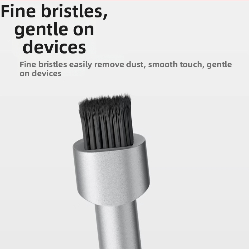 Mobiltelefonokhoz készült univerzális eszköz: SIM-kártya eltávolító tű, fejhallgató tisztító toll, SIM/akku rekesz tisztító sörtéje, többfunkciós