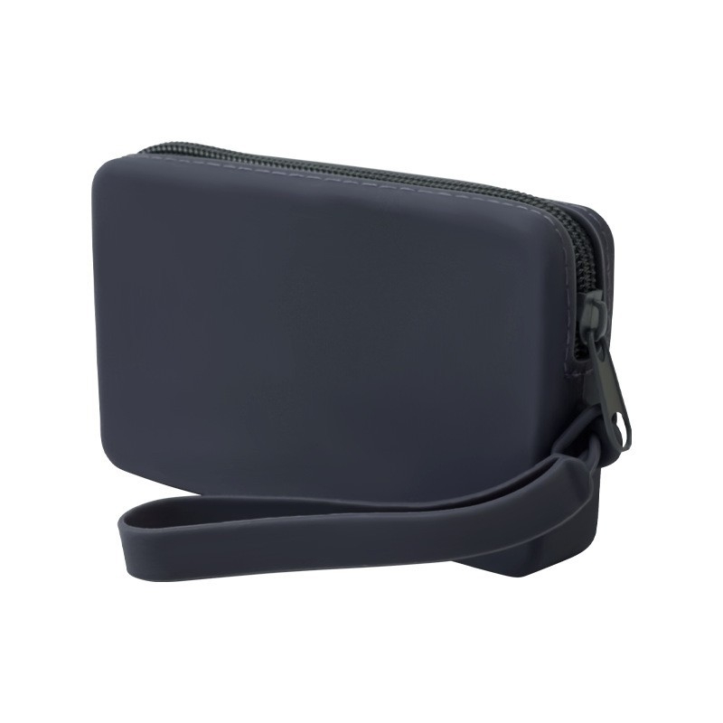 NH599 Szilikon utazási tároló táska, kézitáska stílusú, többfunkciós, kábelek, rúzs és smink számára