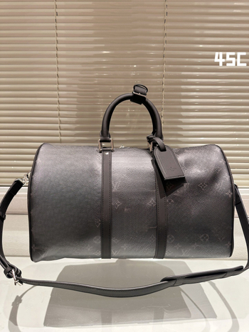 Keepall kožna putna torba, unisex, 20–35 L, vrhunska goveđa koža, platnena podstava, za vanjske sportove