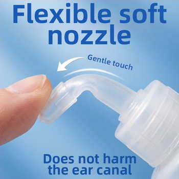 Разтвор за почистване на ушния канал при домашни любимци, за котки и кучета, почиства ушния канал, течна силиконова база, течна форма, общо предназначение