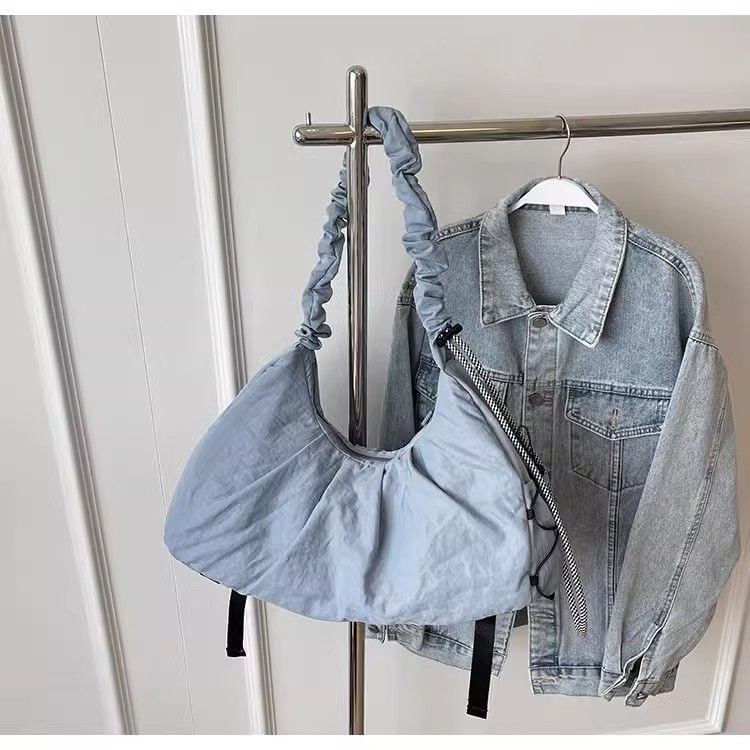Fitness torba za žene s mokro-suhi odjeljci, crossbody torba preko ramena, putna kozmetička torba, torba za nastavu plesa, joga i pilates, poliester s PU podstavom