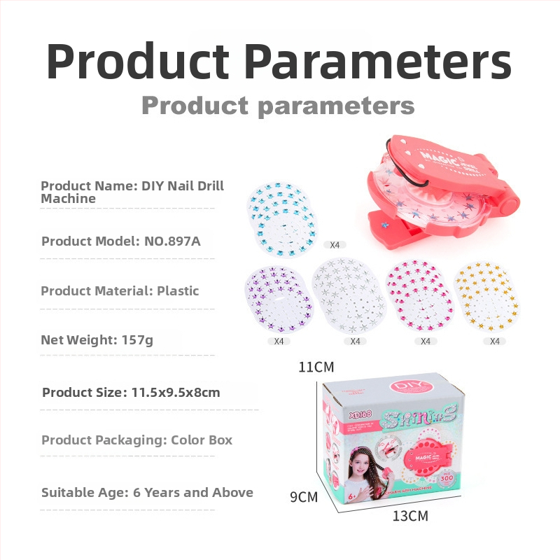 Автоматичен уред за плитка с три нишки на коса, играчка, пластмасов материал, за деца 7–14 г., симулационна функция, Qi Le Toy