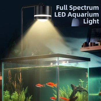 LED akvarijné svetlo s plným spektrom, hliníková zliatina, 16W, trojfarebná regulácia, kontrola rias a osvetlenie vodných rastlín