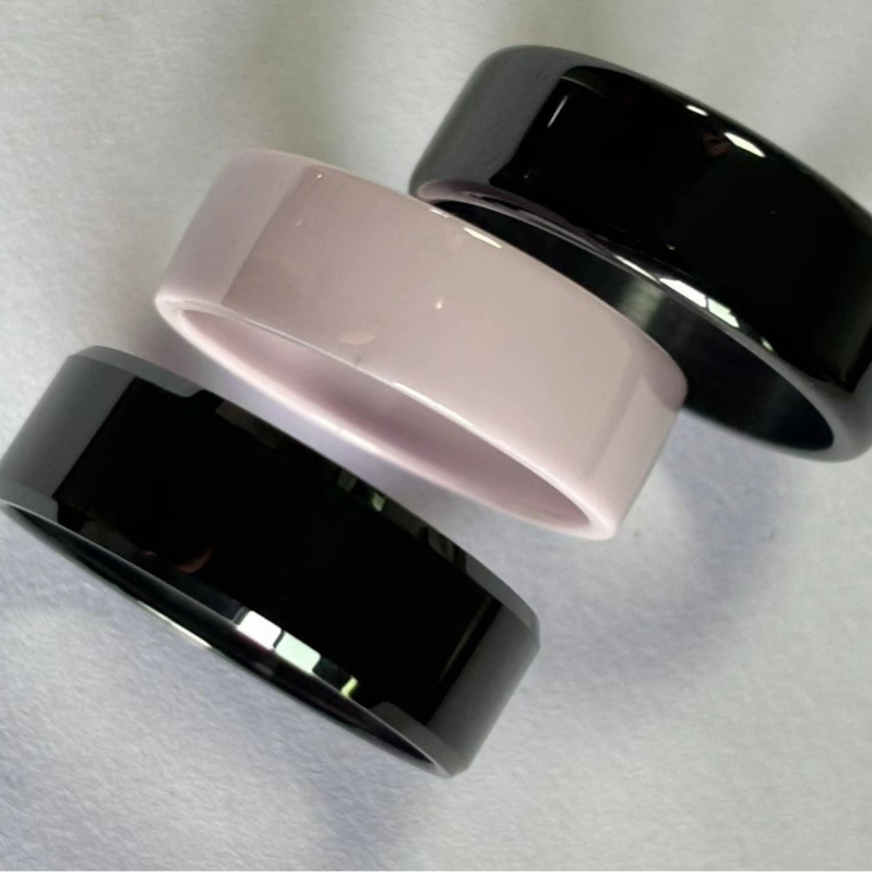 Prilagodljivi NFC keramički prsten – rombasti oblik, vodootporan (potpun/djelomičan), unisex