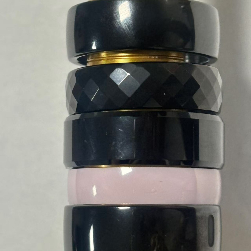 Prilagodljivi NFC keramički prsten – rombasti oblik, vodootporan (potpun/djelomičan), unisex