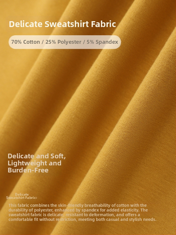 Női pamutkeverék pulóver-szvetter, hosszú ujjú, kerek nyakú, egyszínű modell, laza szabású, őszi sportos felső