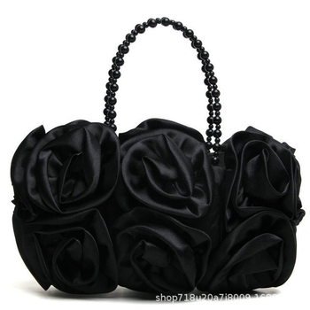 Kozmetička torbica od poliestera, stil Cloud Pack, uspravni kvadratni oblik, zatvarač, unutarnja džepna komora za ID